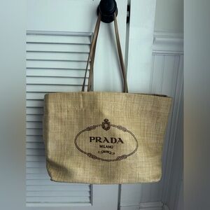 Prada tote. Used once. Perfect condition.